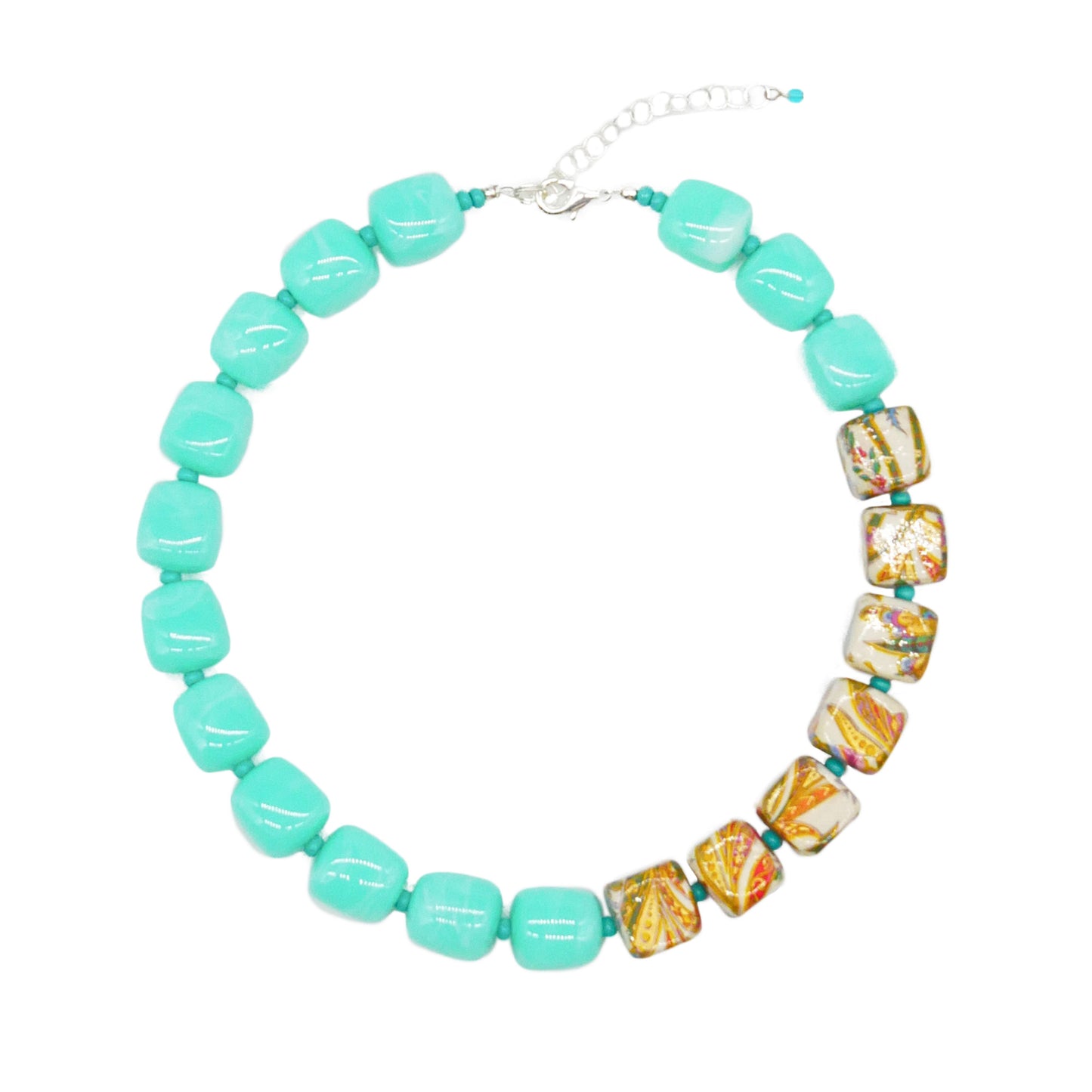 Perlenkette Ocean Cubes