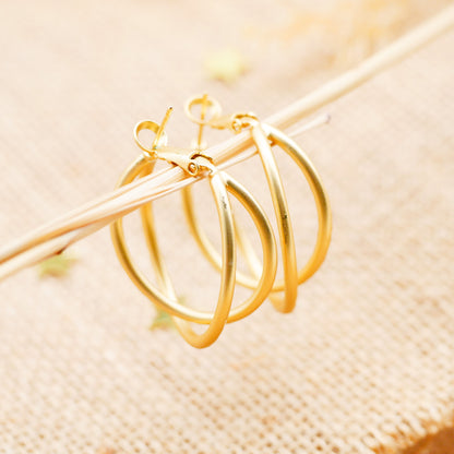 Ohrringe Celestial Lines Gold