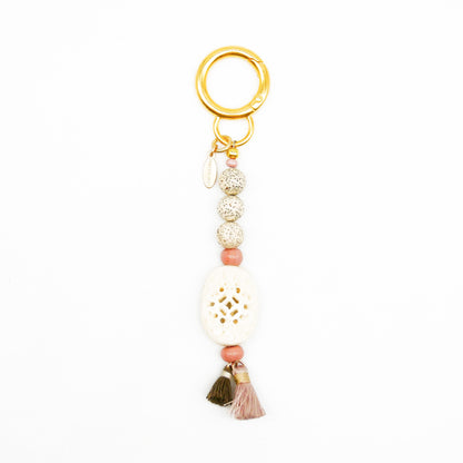 Bag Charm Ivory