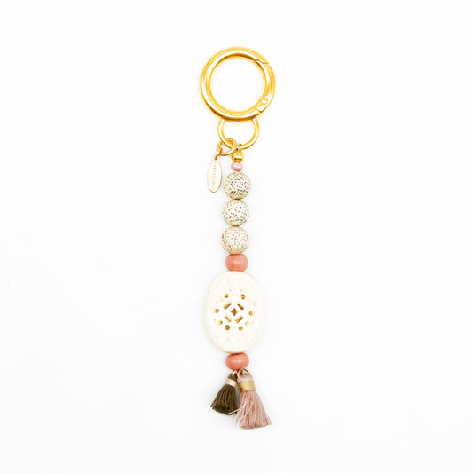 Bag Charm Ivory