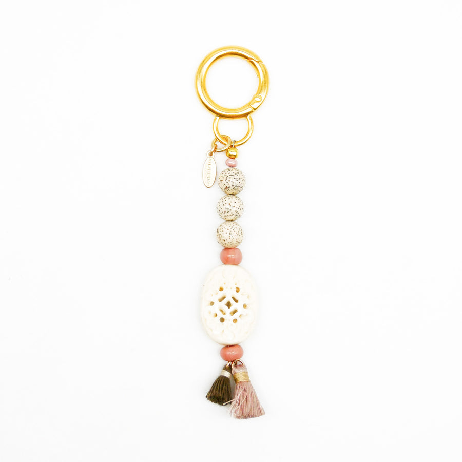 Bag Charm Ivory