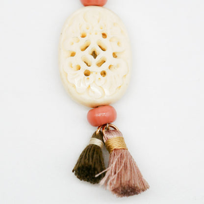 Bag Charm Ivory
