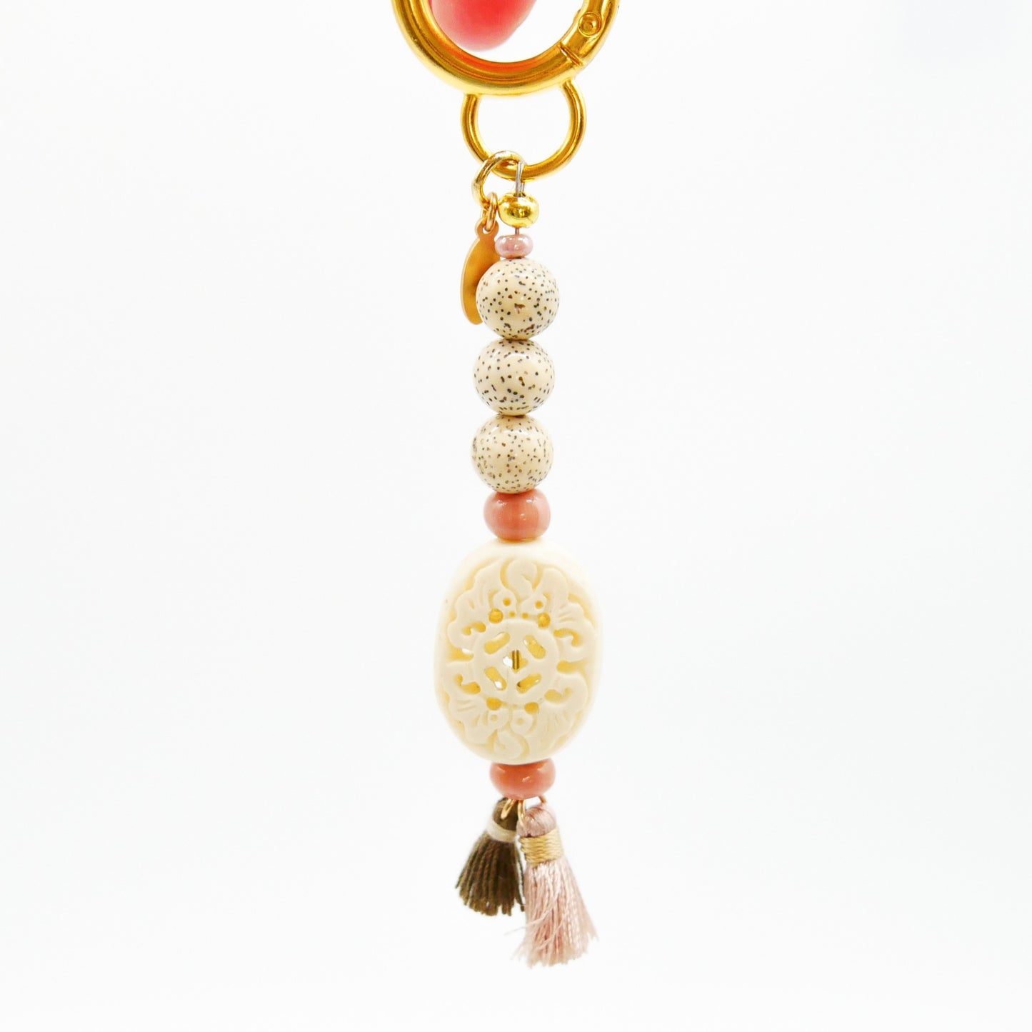 Bag Charm Ivory