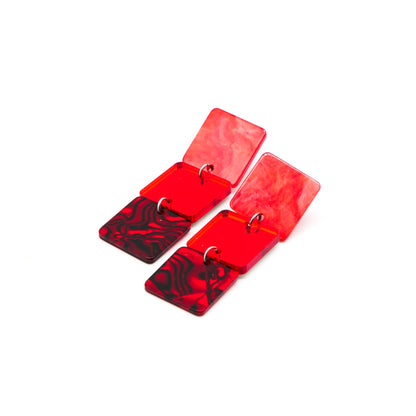 Ohrringe Red Essence