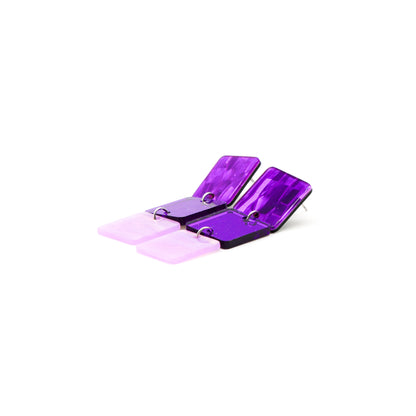 Ohrringe Purple Essence