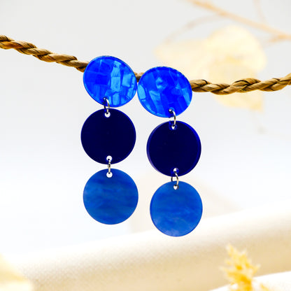 Ohrringe Blue Rhythm