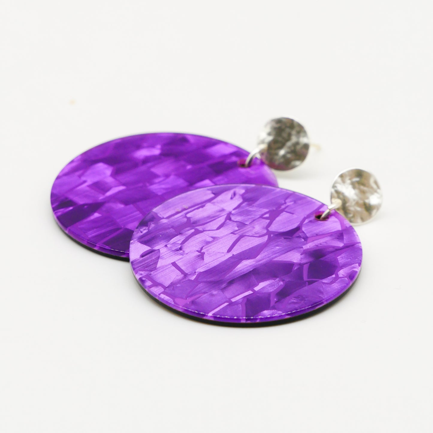 Ohrringe Purple Orbit