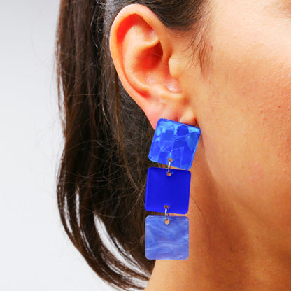 Ohrringe Blue Essence