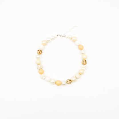 Perlenkette Off-white Dream