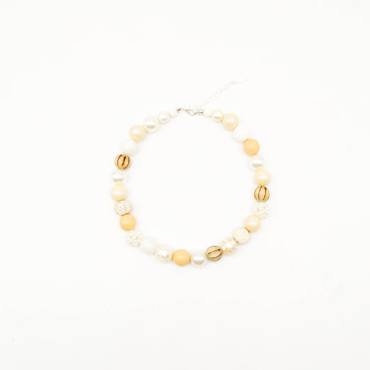 Perlenkette Off-white Dream