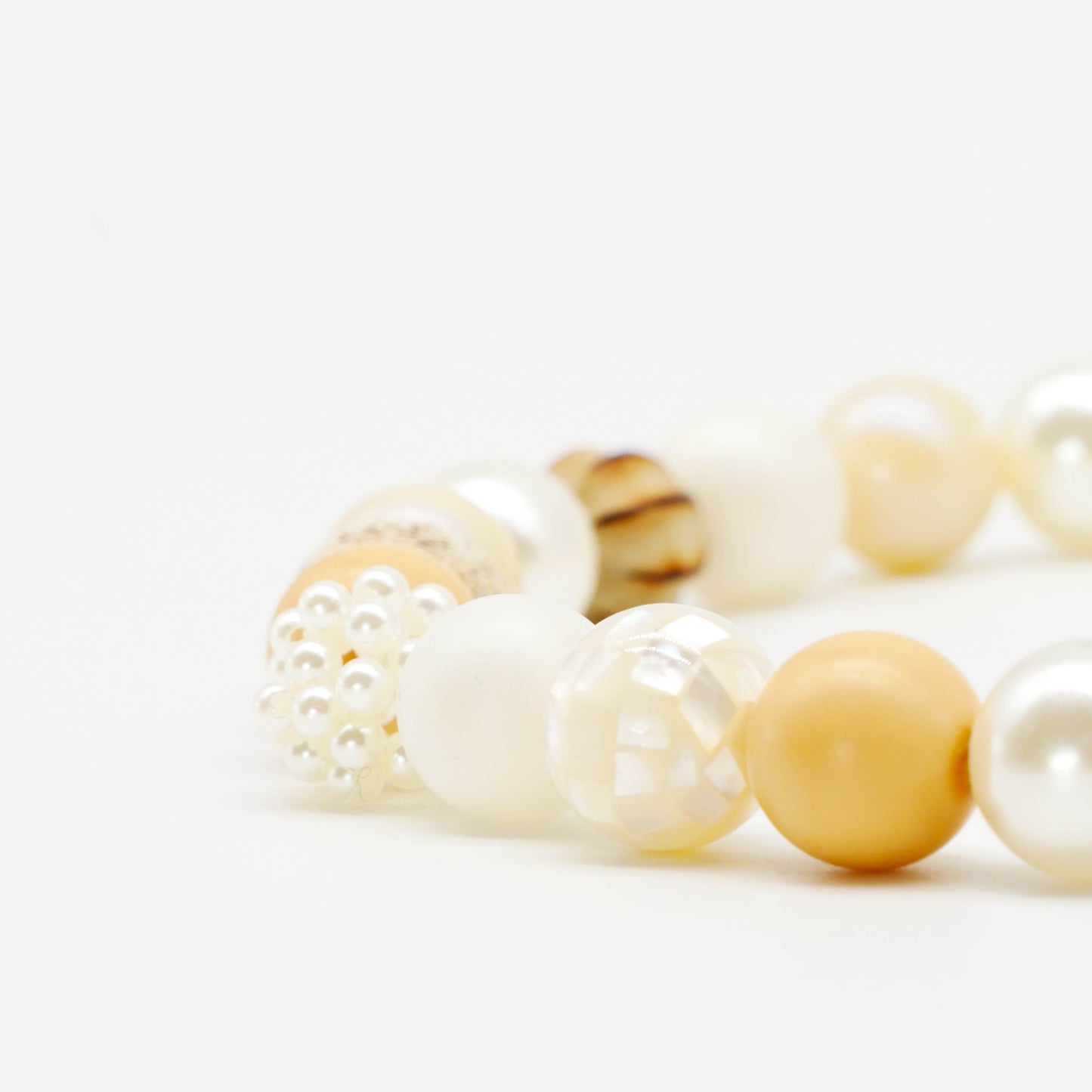 Perlenkette Off-white Dream