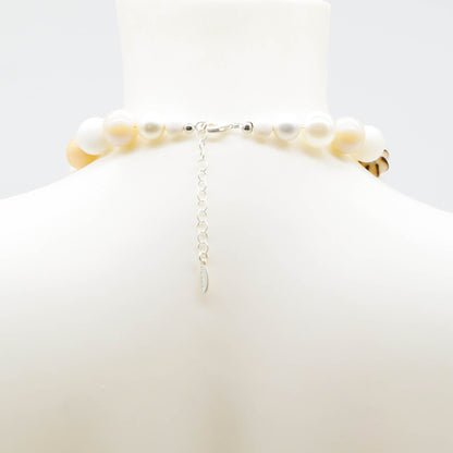 Perlenkette Off-white Dream