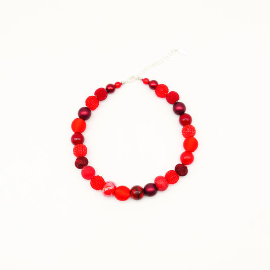 Perlenkette Red Secrets
