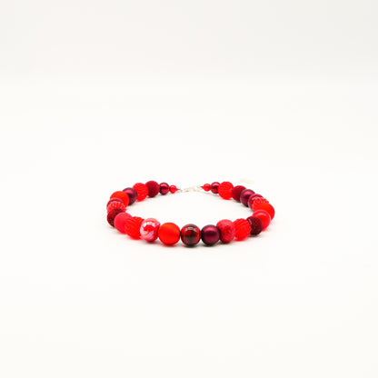 Perlenkette Red Secrets