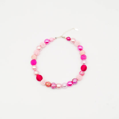 Perlenkette Passionfruit Pink