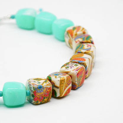 Perlenkette Ocean Cubes