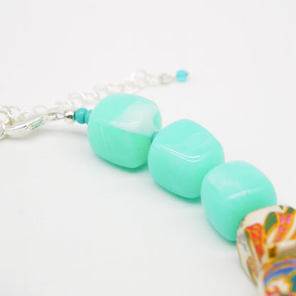 Perlenkette Ocean Cubes