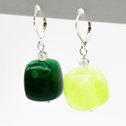 Ohrringe Lime Cubes