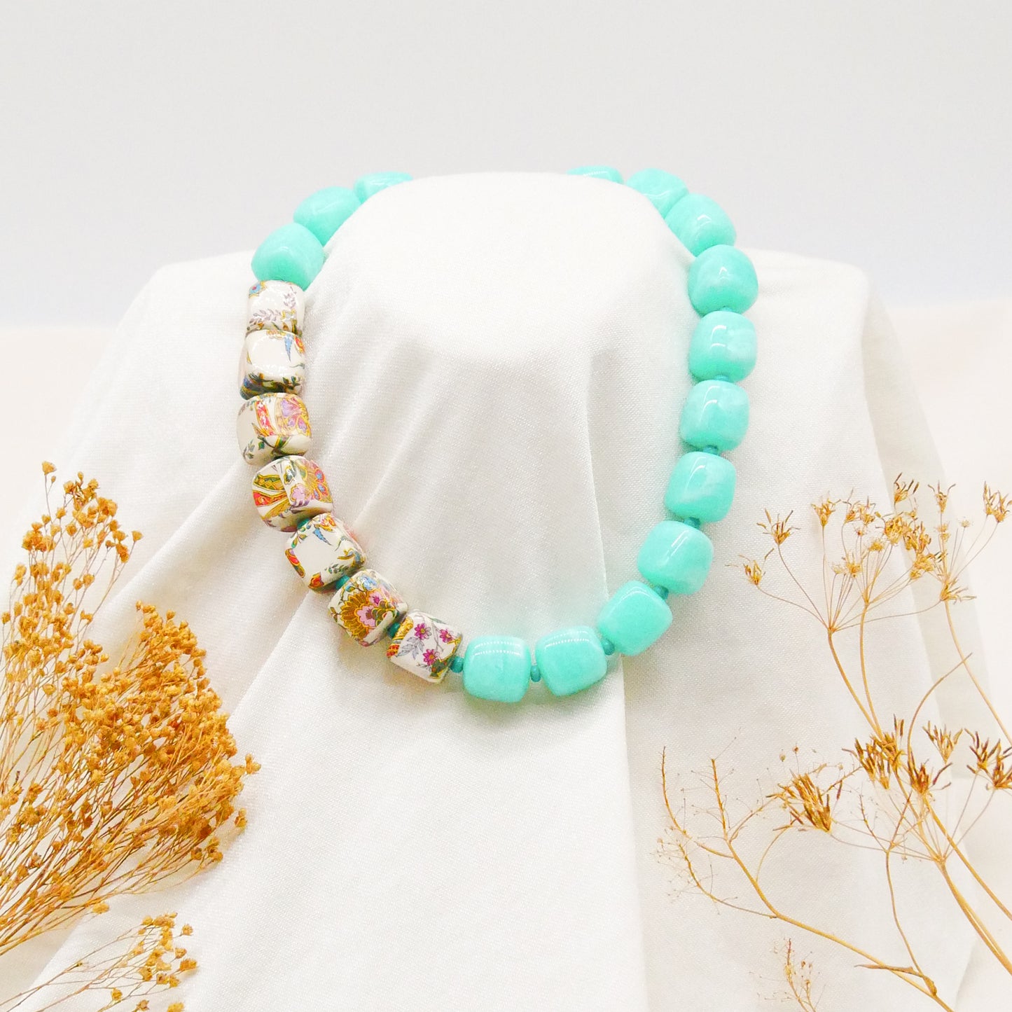 Perlenkette Ocean Cubes