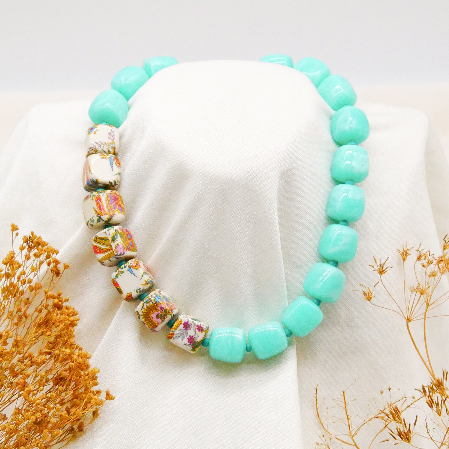 Perlenkette Ocean Cubes