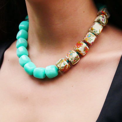 Perlenkette Ocean Cubes