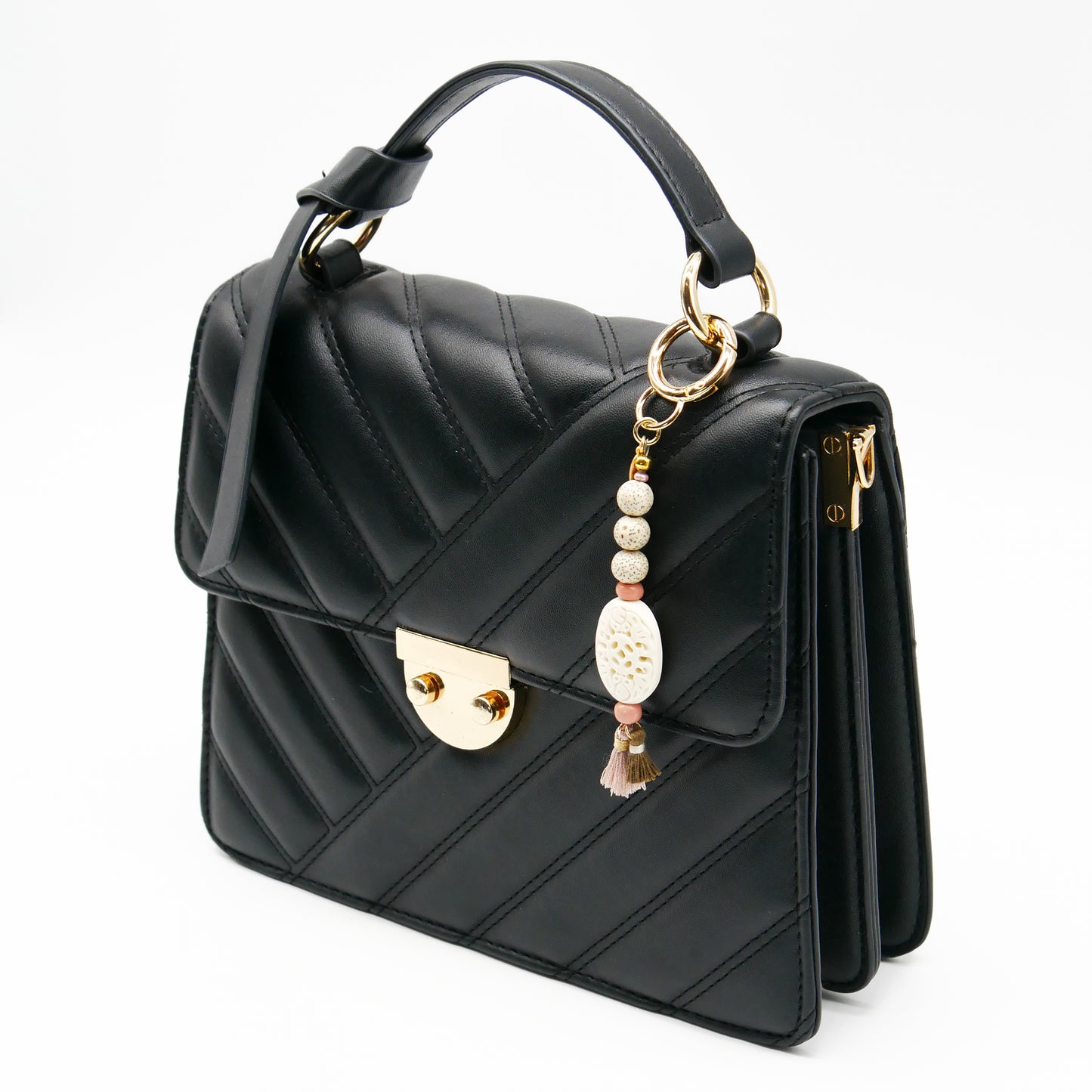 Bag Charm Ivory