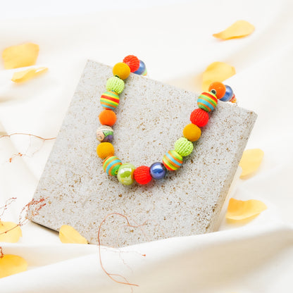 Perlenkette Multicolor