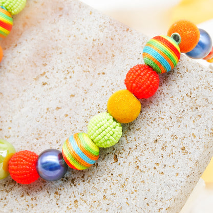 Perlenkette Multicolor