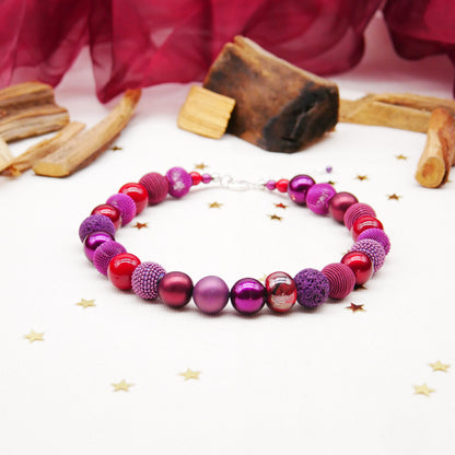 Perlenkette Cranberry Crush