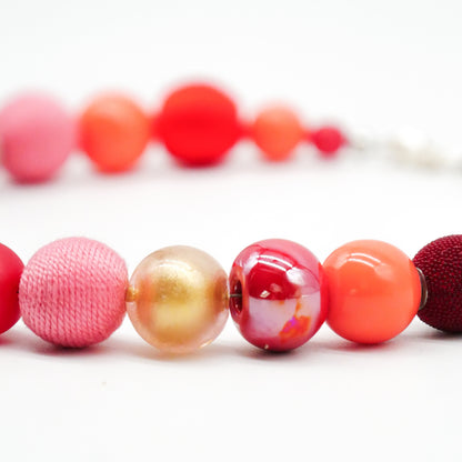 Perlenkette Red Range