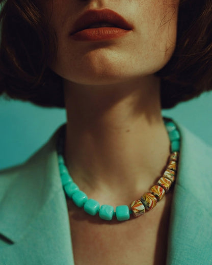 Perlenkette Ocean Cubes