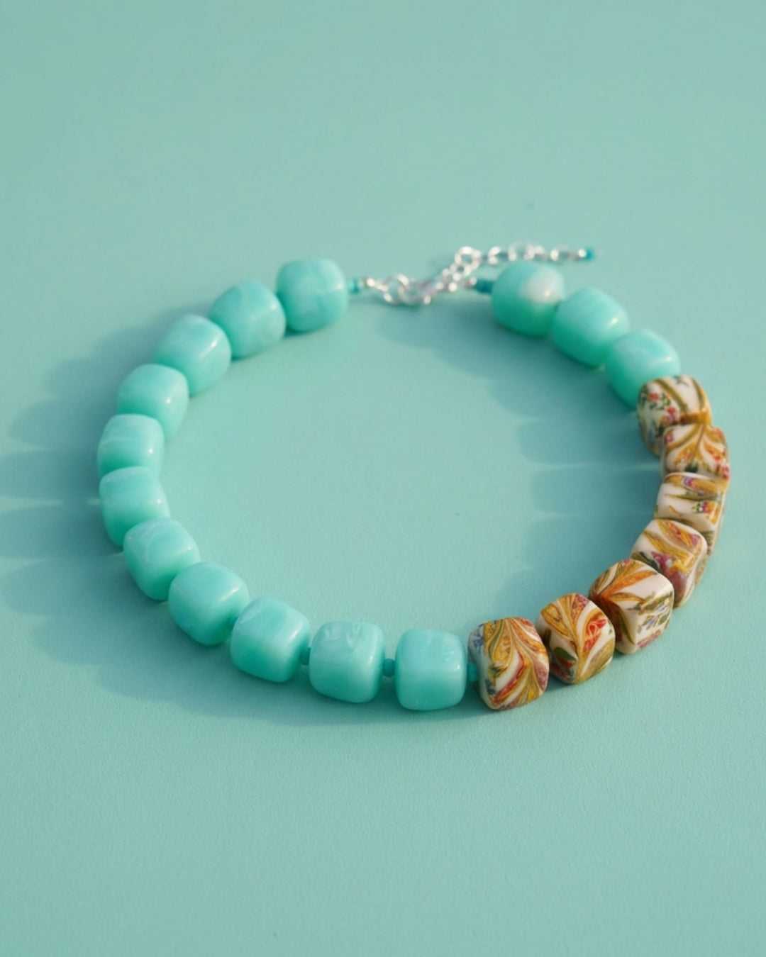 Perlenkette Ocean Cubes