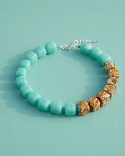 Perlenkette Ocean Cubes