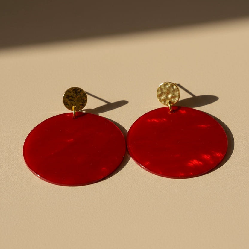 Ohrringe Red Orbit