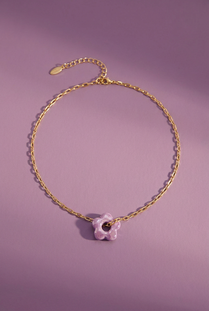 Kette Blossom Purple