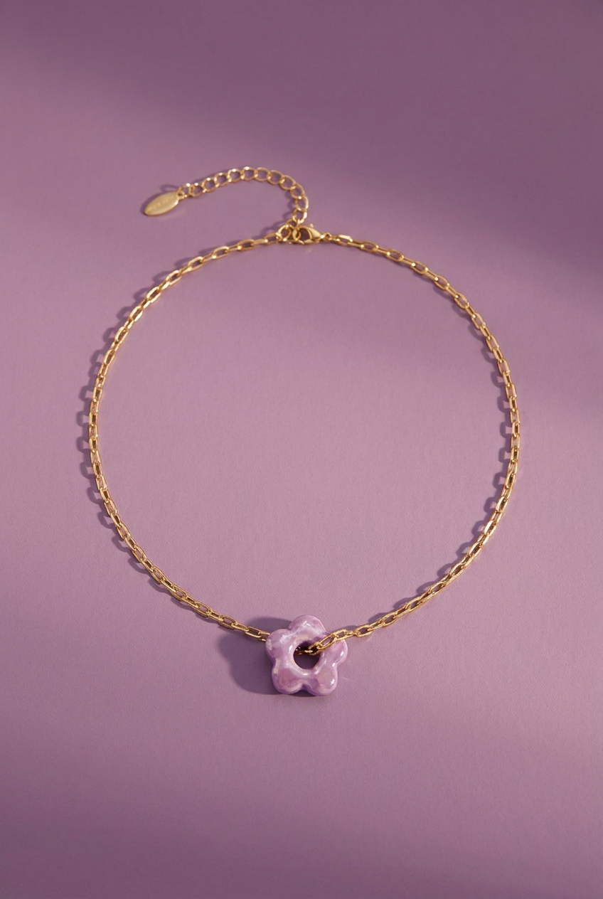 Kette Blossom Purple