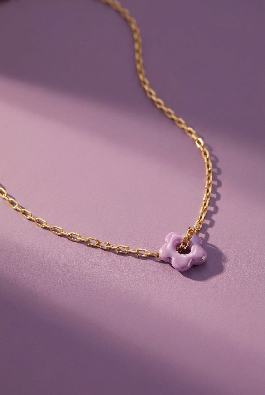 Kette Blossom Purple