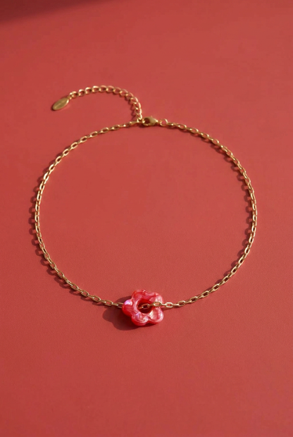 Kette Blossom Red