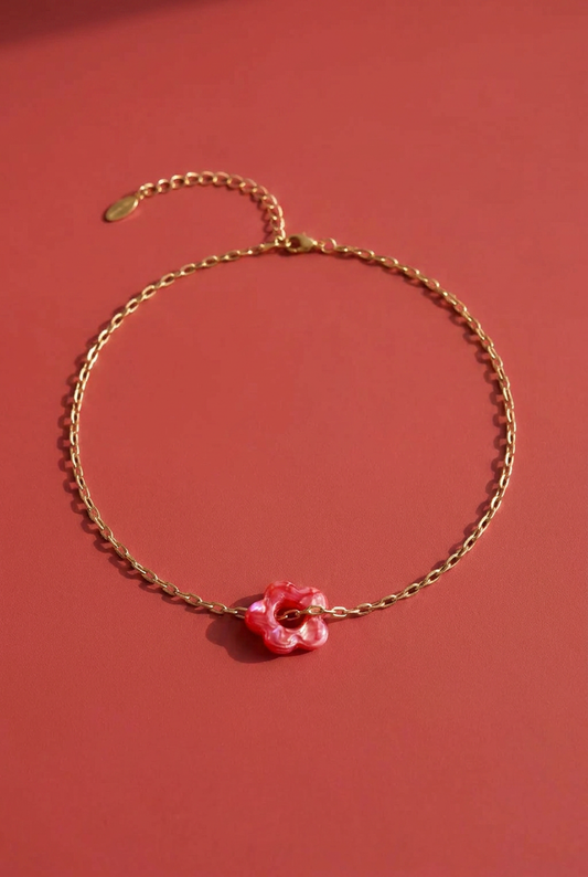 Kette Blossom Red
