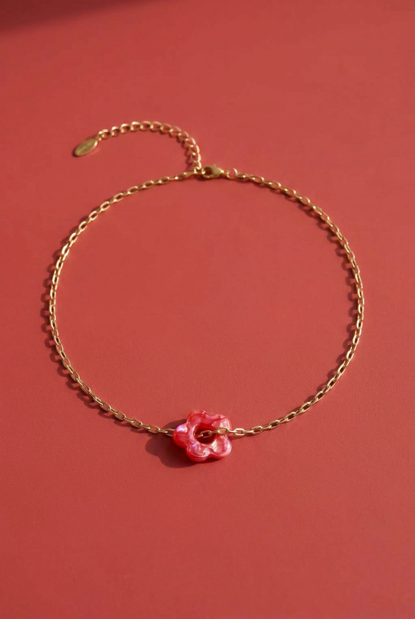Kette Blossom Red