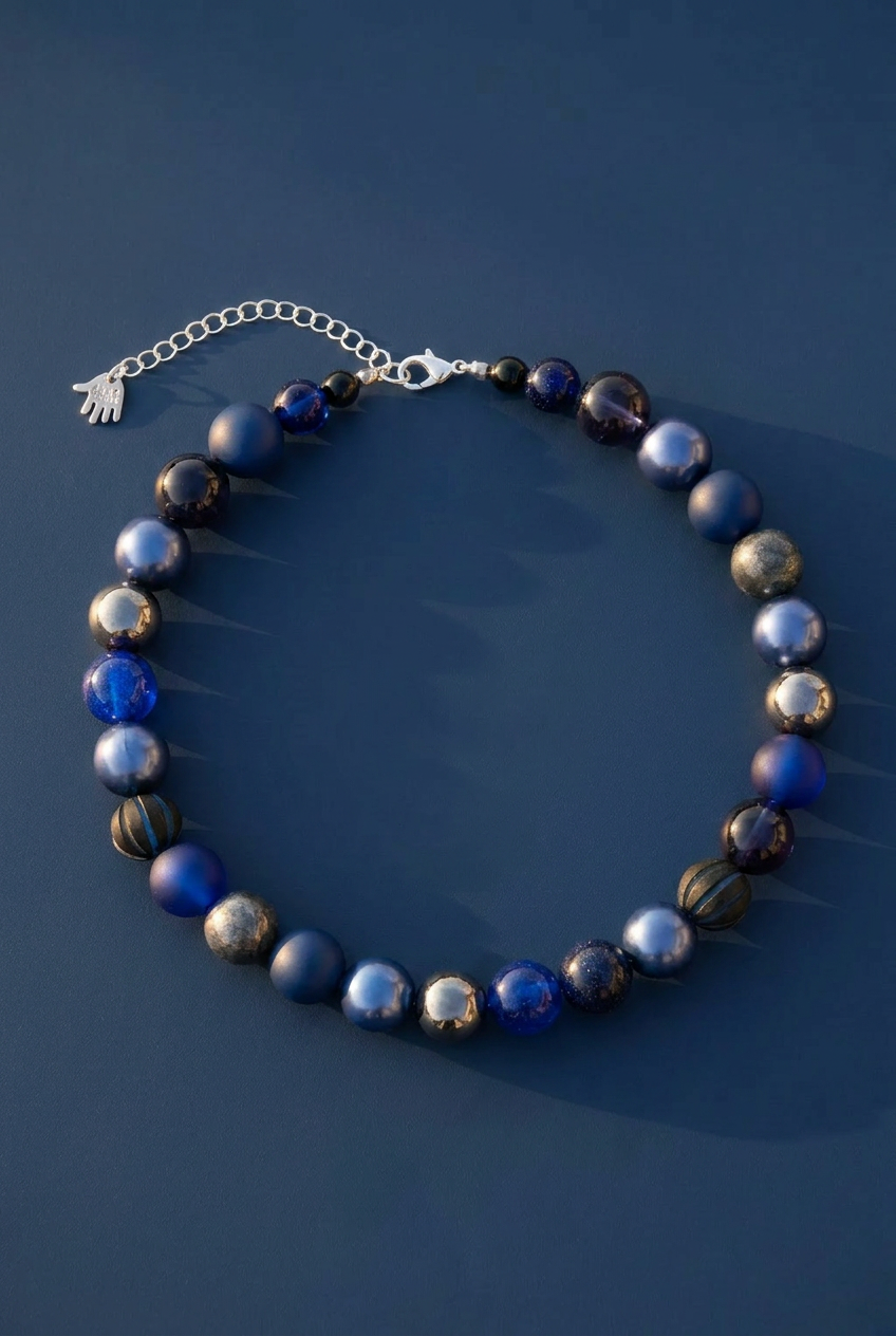 Perlenkette Blue Hour