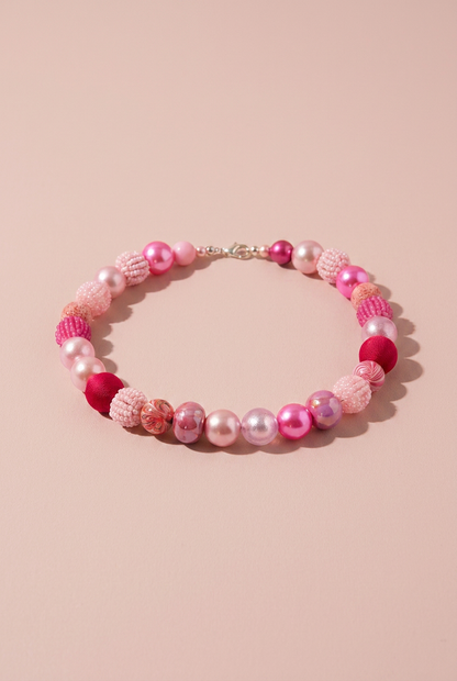 Perlenkette Passionfruit Pink