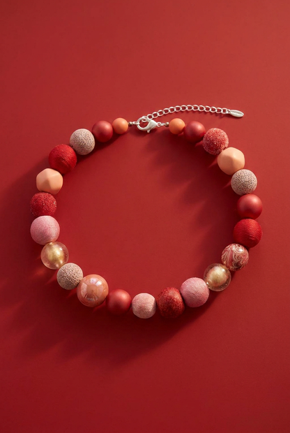 Perlenkette Red Range