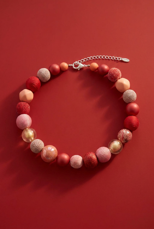 Perlenkette Red Range
