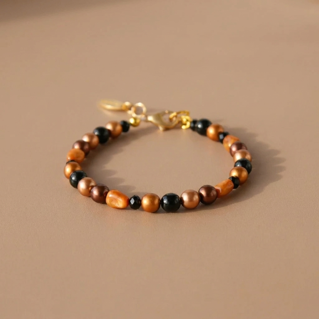 Armband Caramel Chocolate