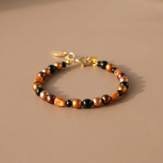 Armband Caramel Chocolate