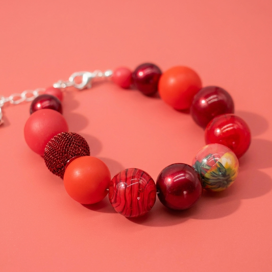 Armband Red Lady