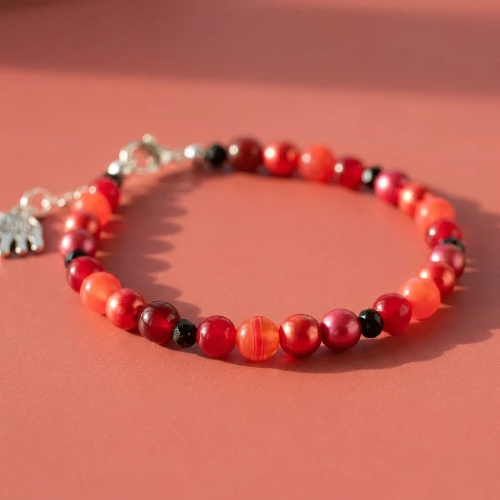 Armband Red Rose