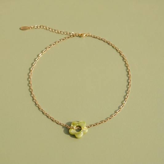 Kette Blossom Olive