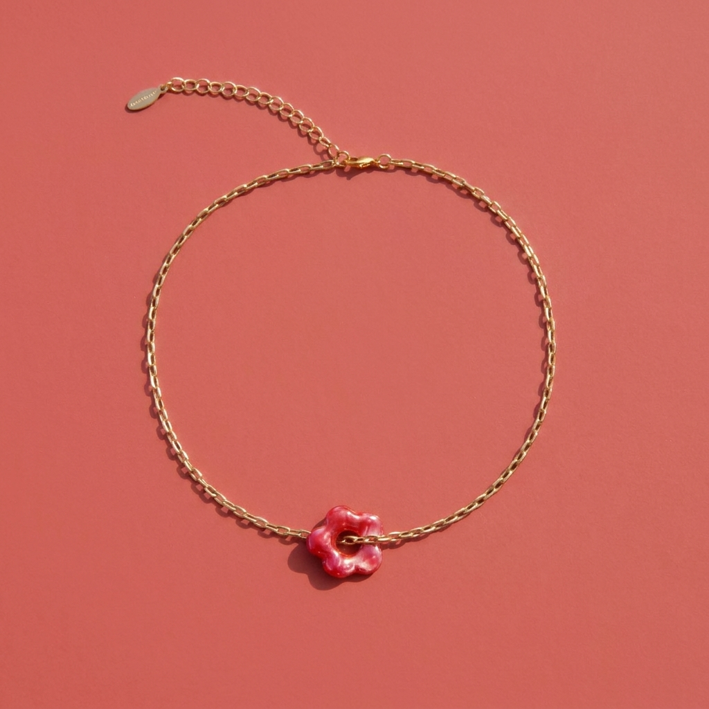 Kette Blossom Red